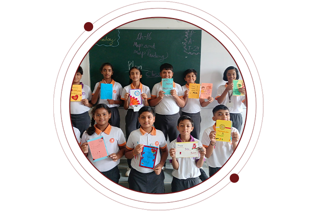 Classroom Activity of Top CBSE School in Gandhinagar