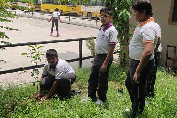Tree Plantation | Best CBSE Schools in Gandhinagar