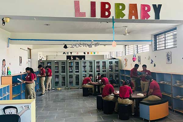 Library Area | Rangoli International School Gandhinagar