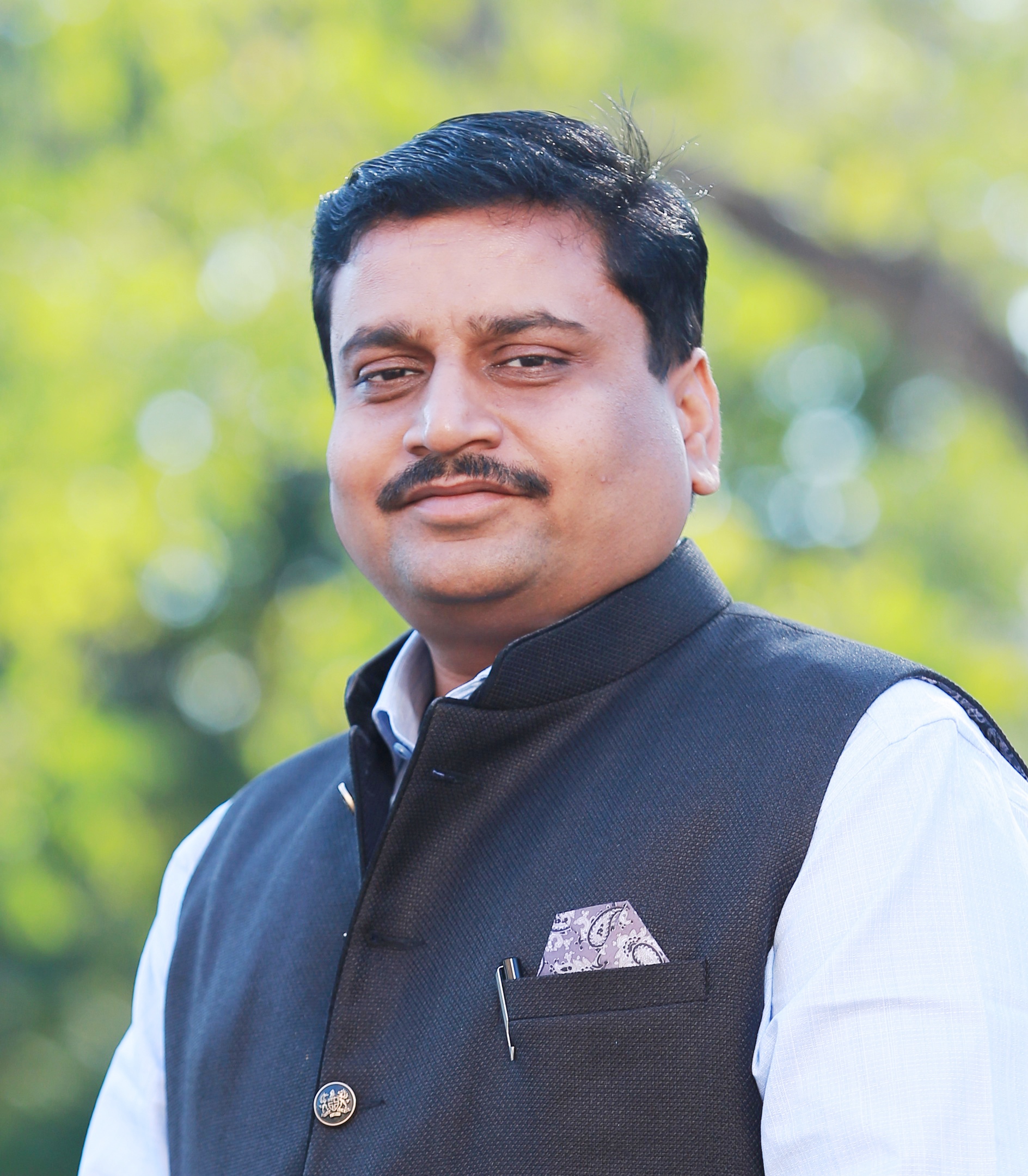 Mr. Prahar Anjaria Chaiman of RIS Gandhinagar